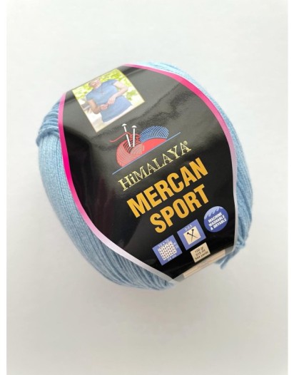 MERCAN SPORT YARN  10149 BLUE