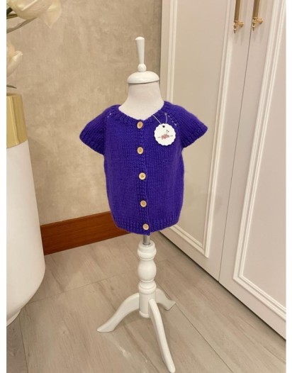 BABY WAISCOAT CARDIGAN SET 0-6 MONTH